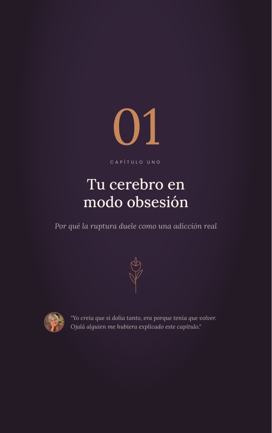 Página del ebook: Capítulo 1, Tu cerebro en modo obsesión